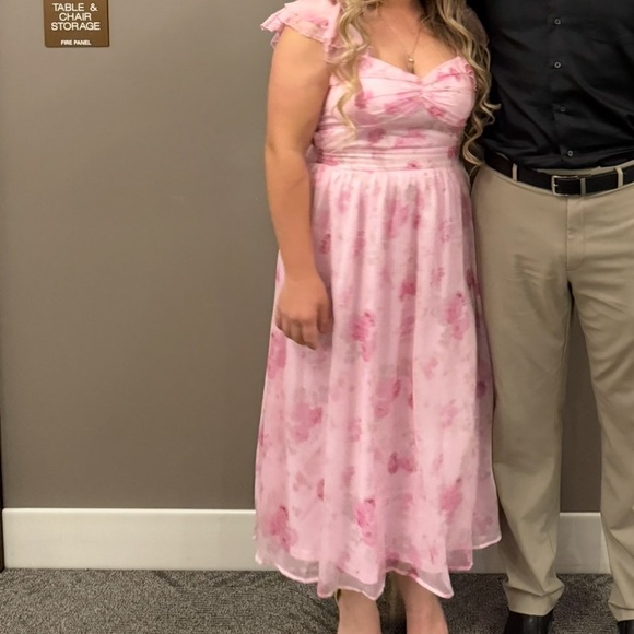 Lulus floral dress - Picture 6 of 6